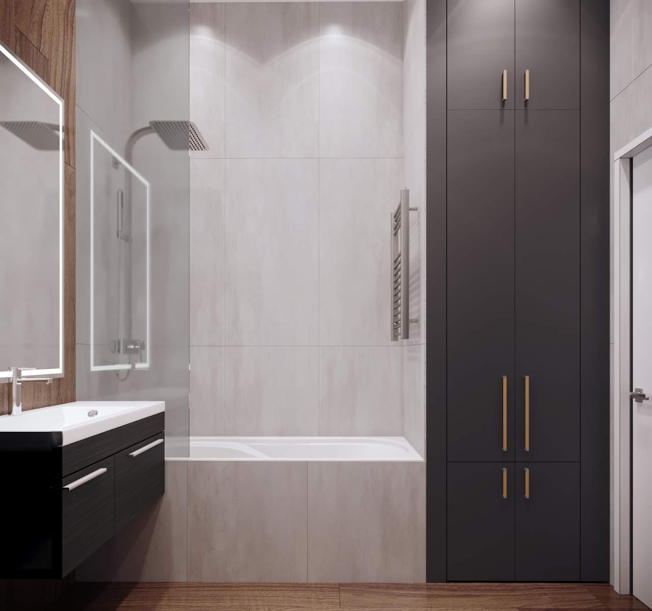 Дизайн-проект частной квартиры ЖК "Рассказово "