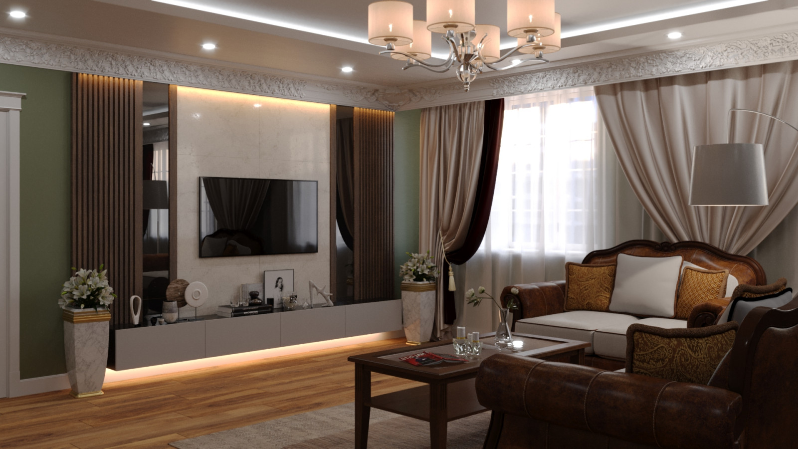 Обложка проекта: квартира на Попова