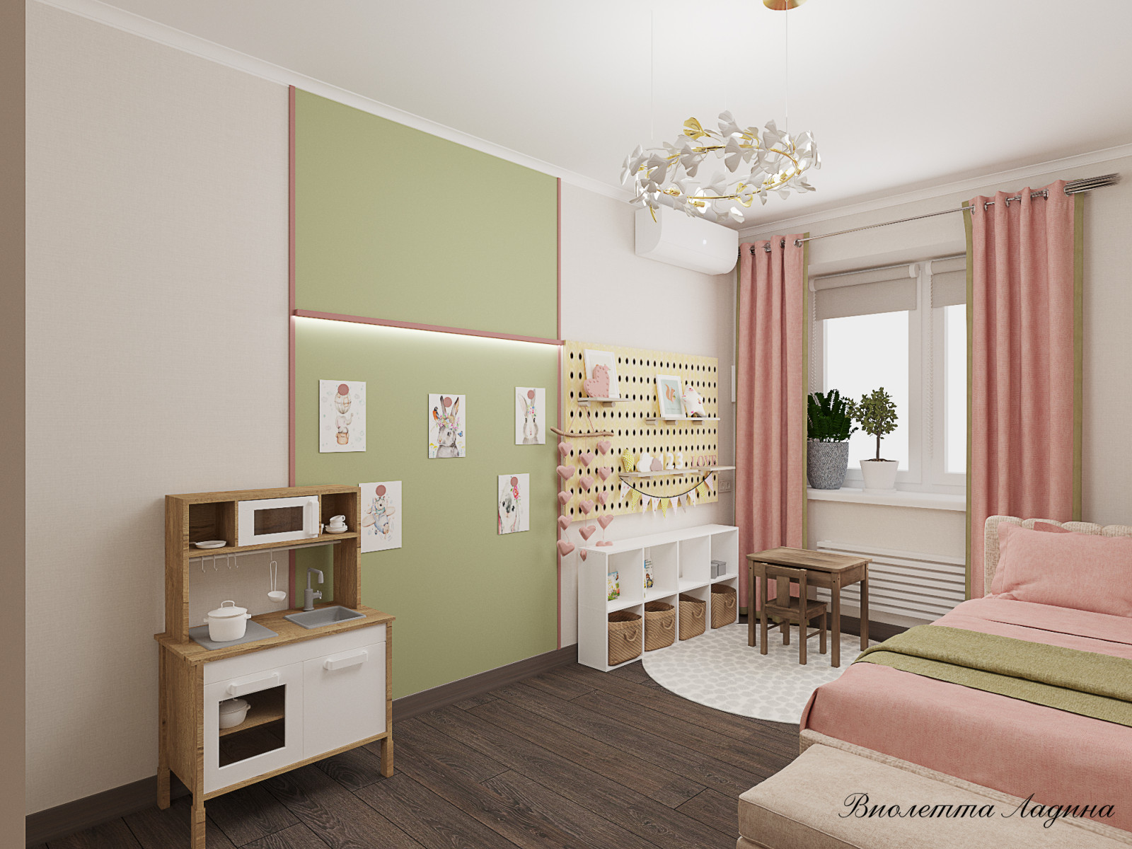 Большая квартира с воспоминаниями о путешествиях.