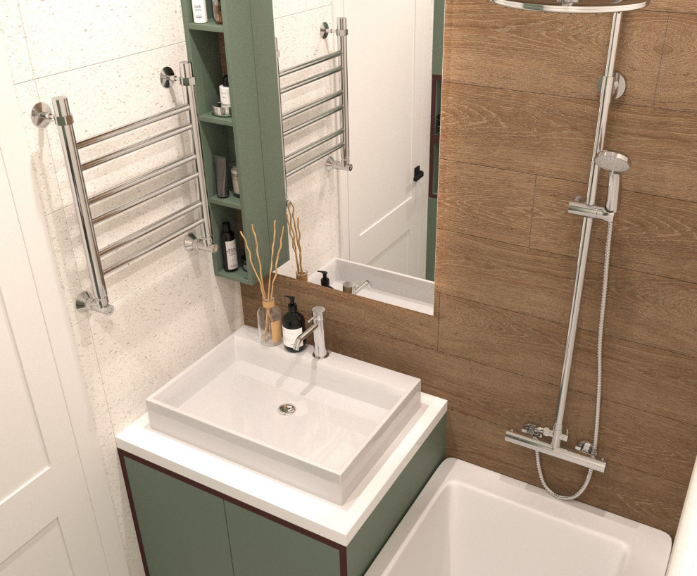 Обложка проекта: 4-х комнатная квартира для молодой семьи 78 кв/м