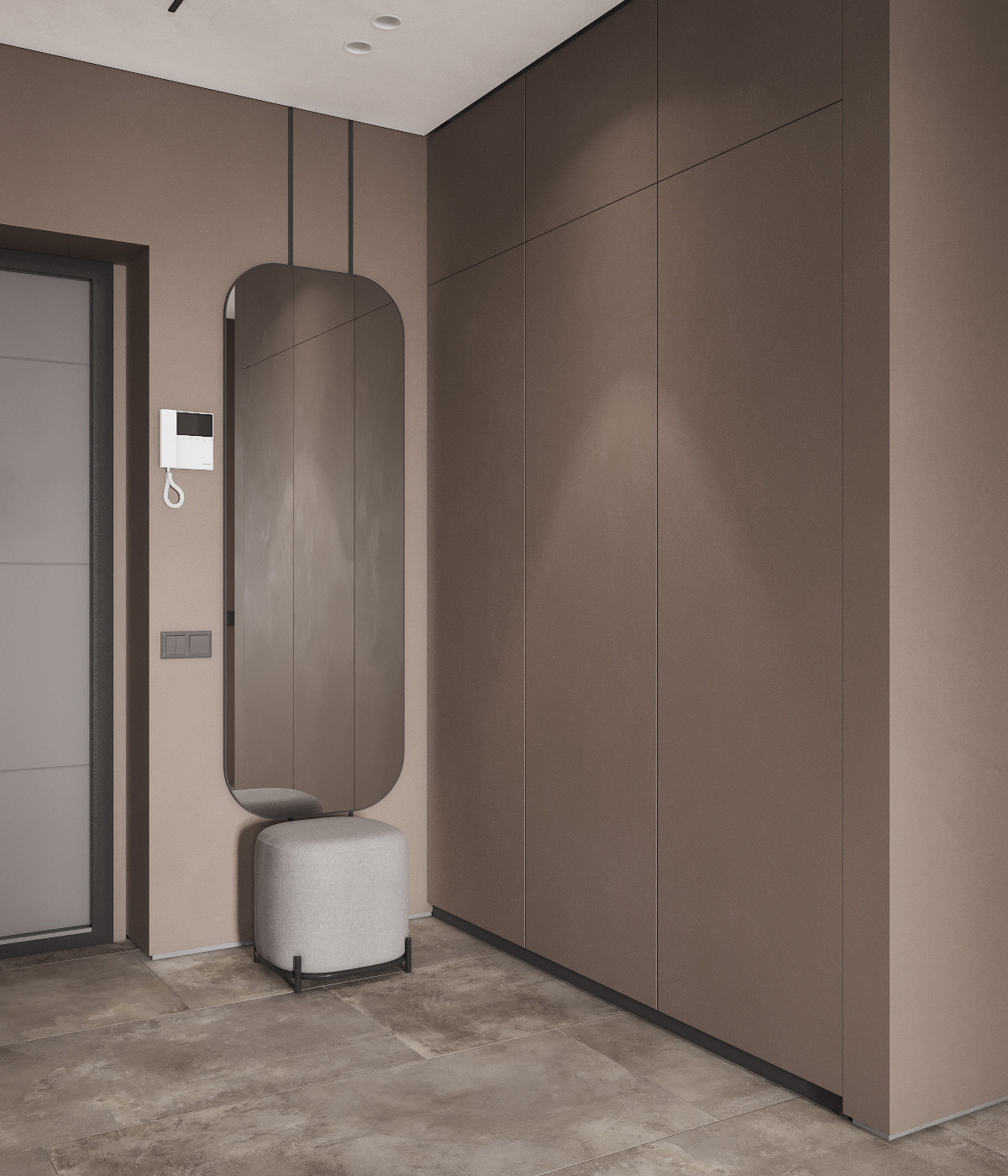 Гостиная минимализм.Ярославль.