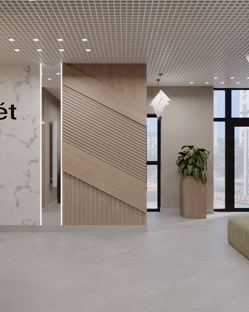 Холл ЖК Полет 10.2