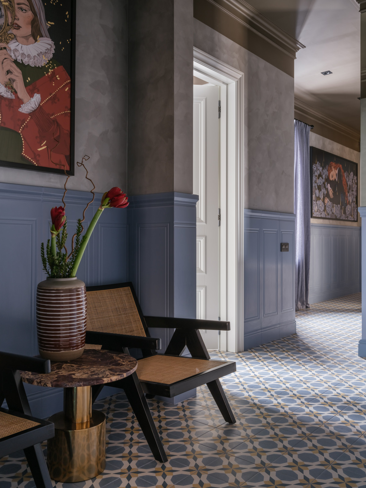 Стилизация загородного дома в КП Довиль