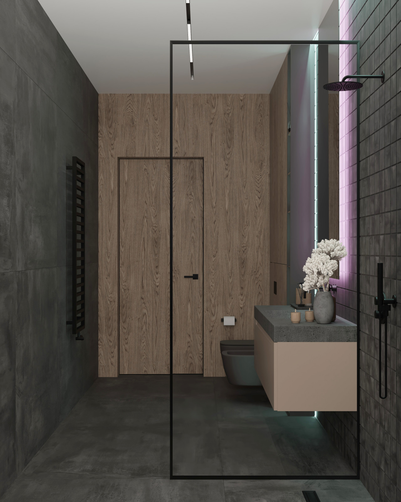 Обложка проекта: Проект санузла в мастер-спальне в 3-х этажном доме в г. Калининград