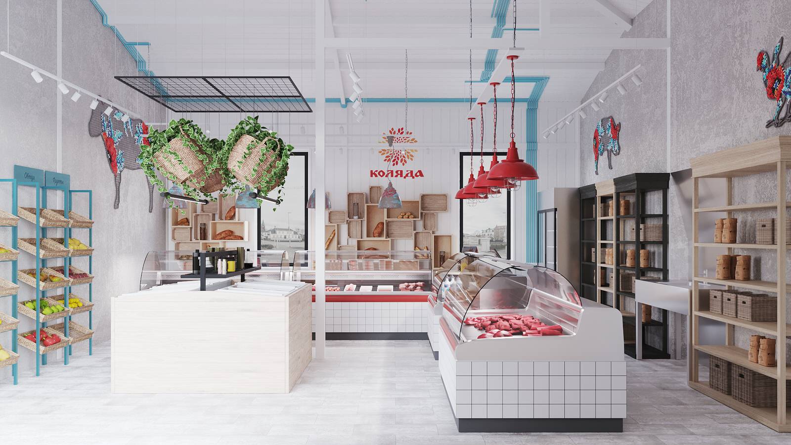 Обложка проекта: Мясной магазин Коляда-3