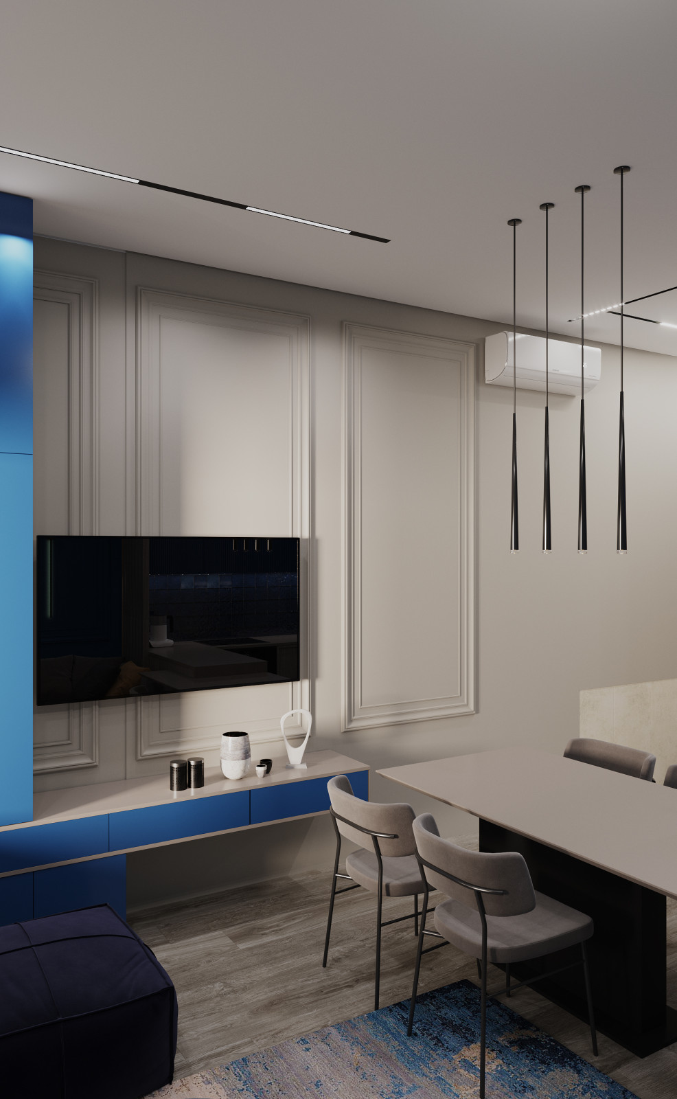 Синий-цвет 2021 года