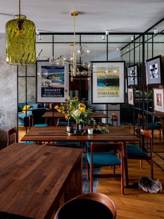 Квартира с атмосферой “итальянских 1960-х”