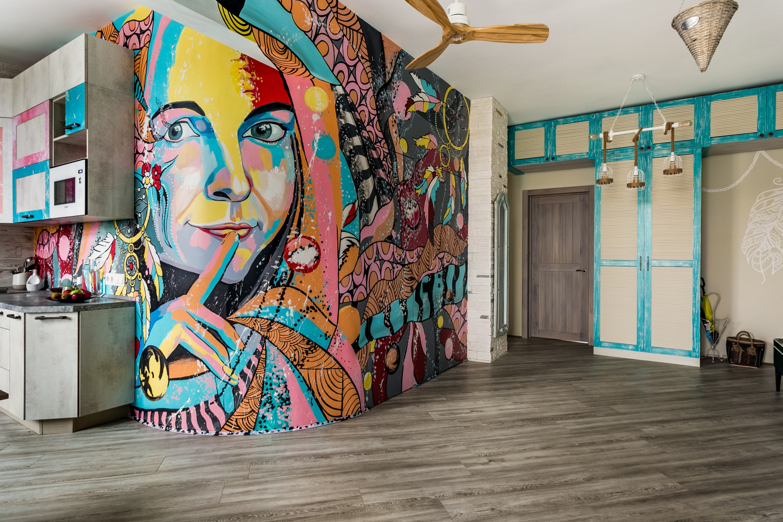 В гостях: Бохо-шик в московской «сталинке»