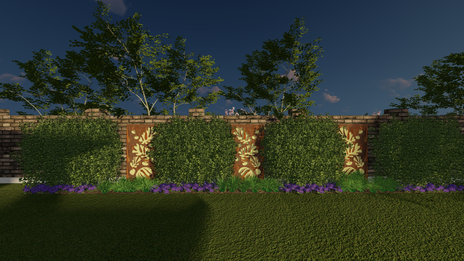 Частный сад г. Краснодар