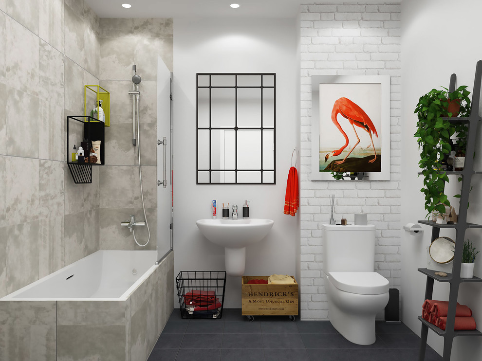 Лофт Tekki, ванная