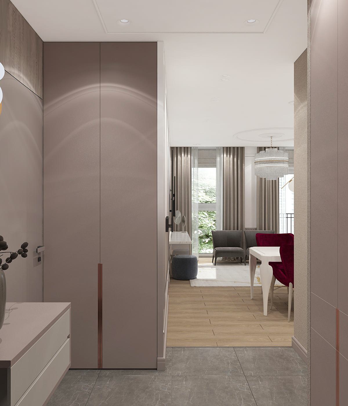 Коридор в ЖК Композиторов, Москва
