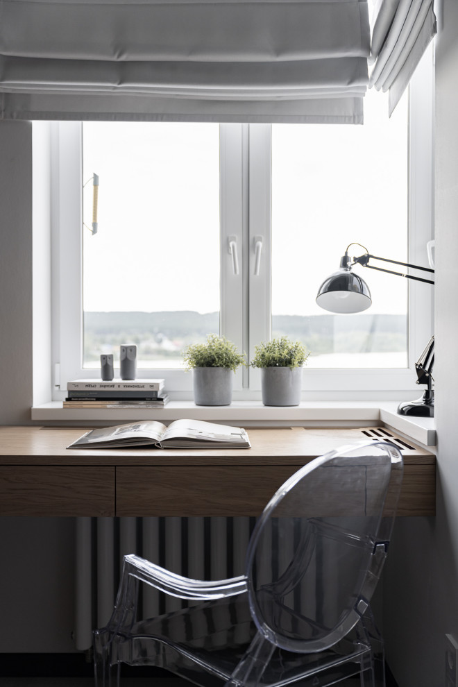 Уютная графичность. Квартира - отдых для семьи врачей