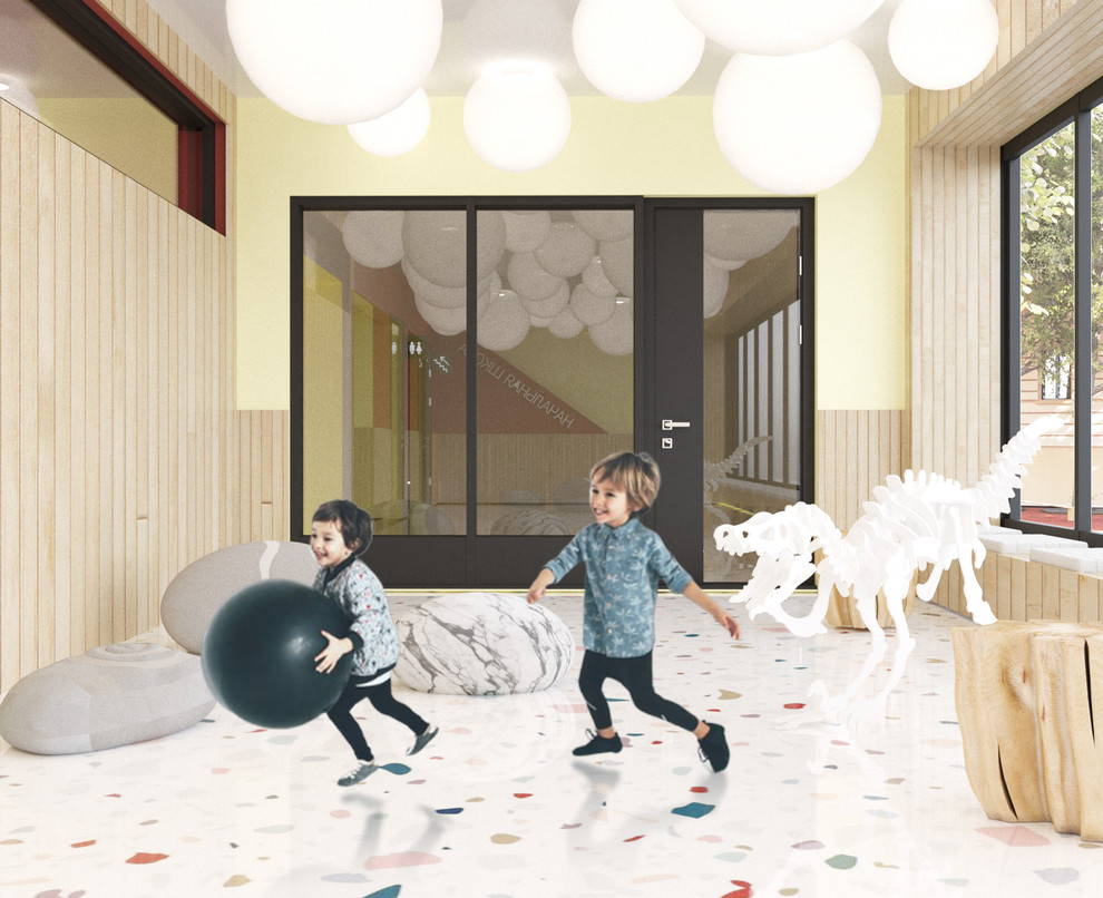 Дипломная работа "Проект реконструкции школы на Адмиралтейской набережной"