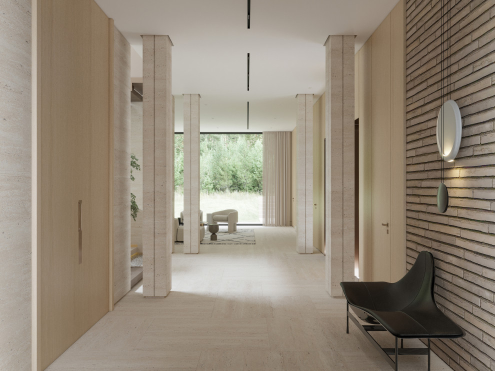 Дом с панорамными окнами.