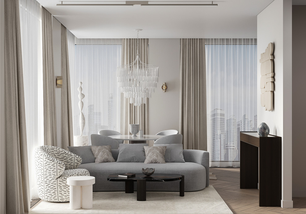 Обложка проекта: Апартаменты в Москве