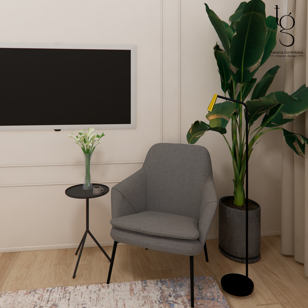 Interior design of 2 bedrooms