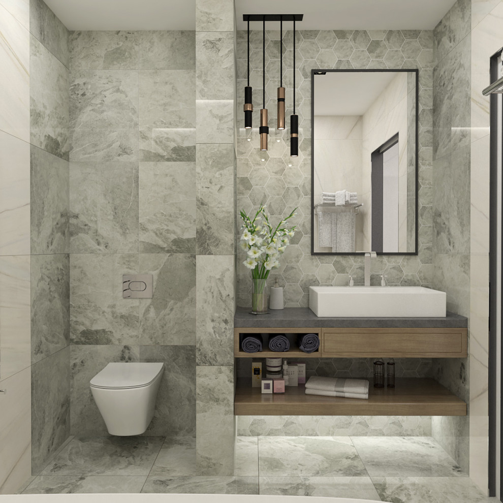 Этюд в теплых тонах: 4-комнатная квартира 106 м2