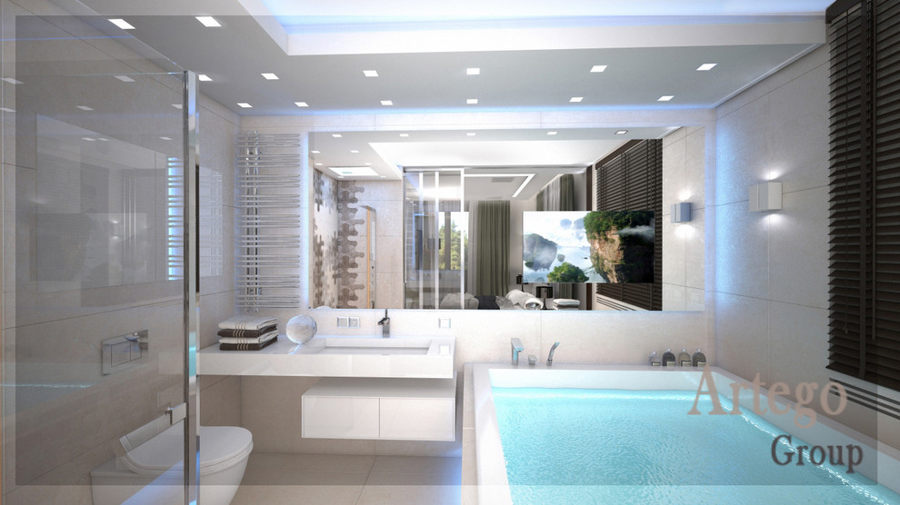 Дизайн интерьера таунхауса в КП "Новое Бакеево"