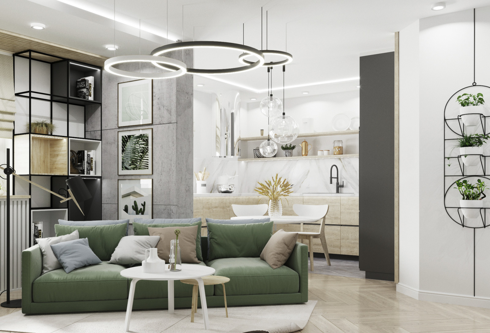 Дизайн-проект 2-х комнатной квартиры