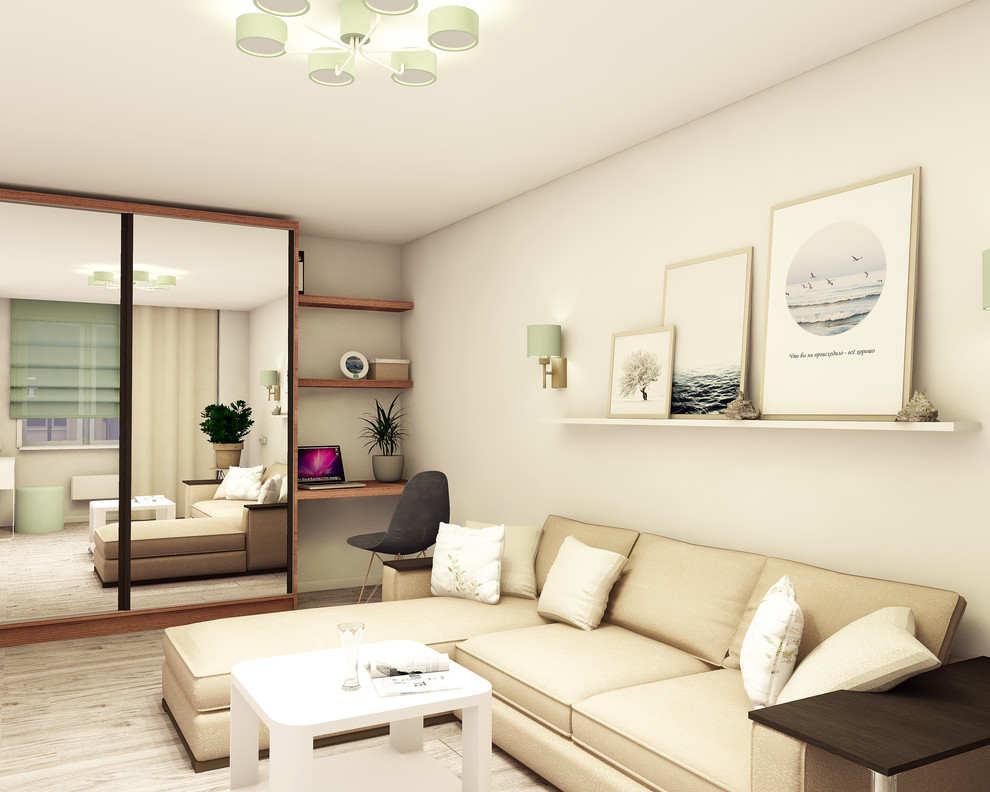 Обложка проекта: Квартира студия в высотке в центре городе