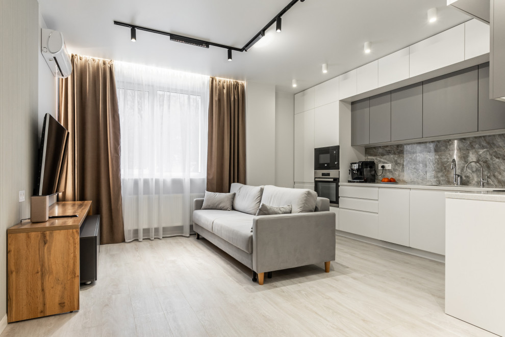 Ремонт кухни-гостиной