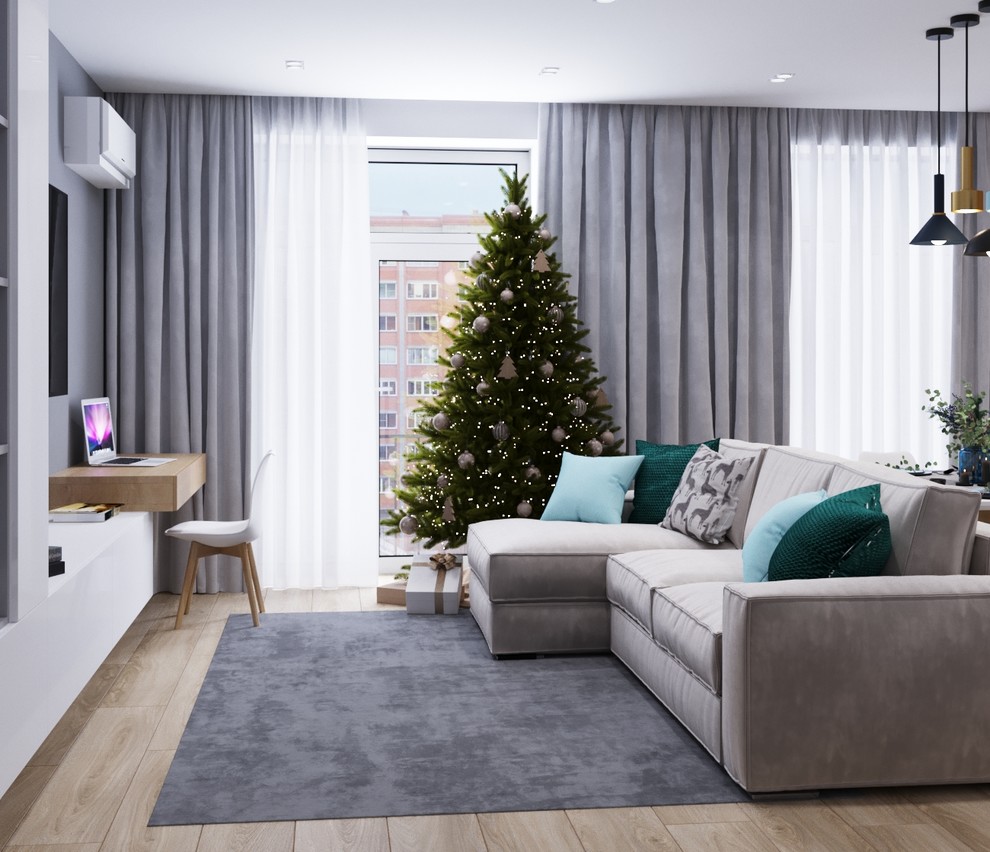 Кухня-гостиная 28,64 кв.м