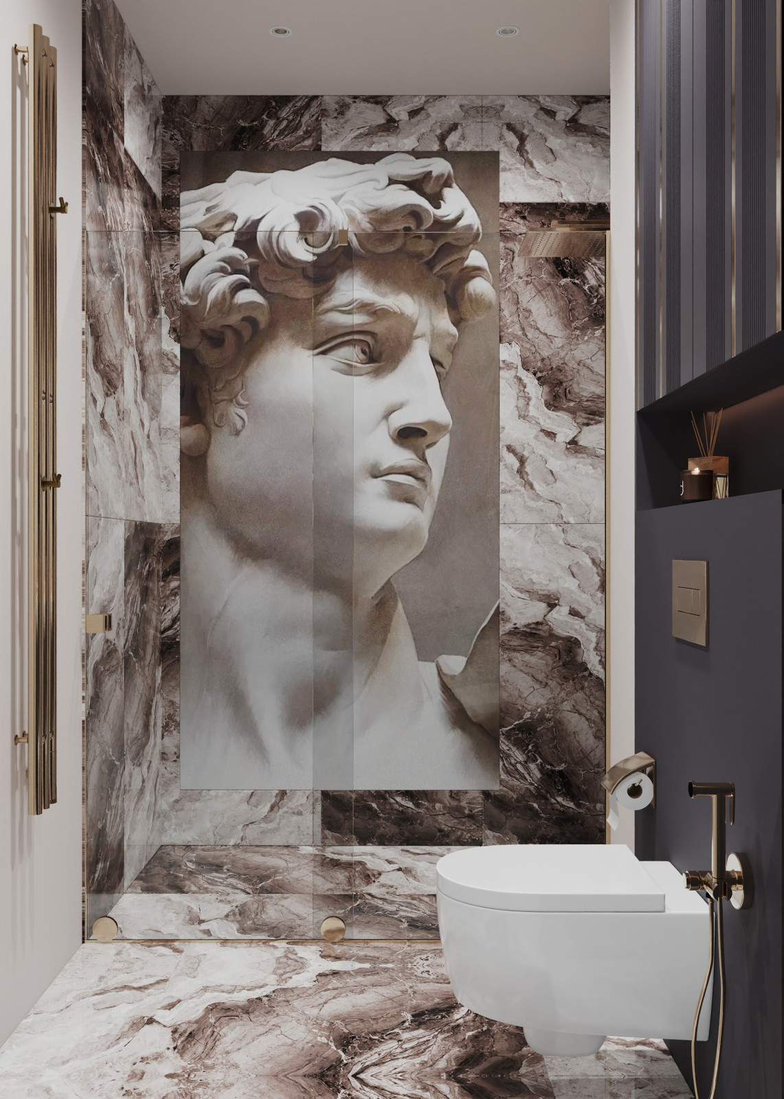 ЖК HEADLINER, дизайн-проект квартиры 102 кв.м.