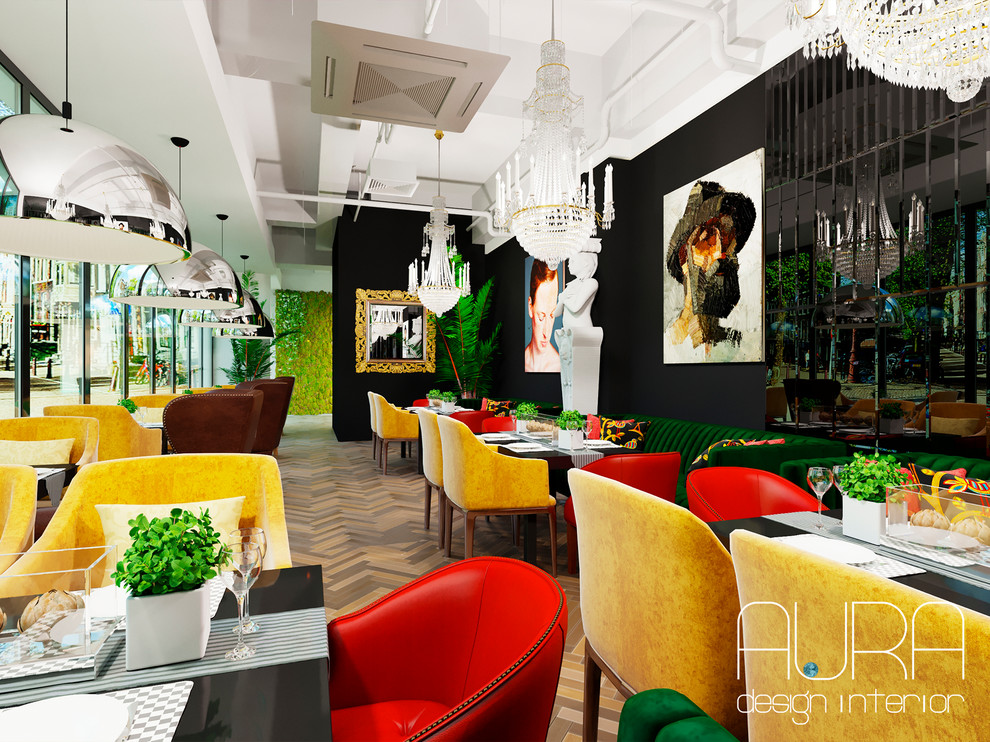 Обложка проекта: Дизайн интерьера ресторана MUSE, г. Домодедово
