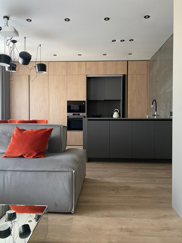 Стайлинг двухкомнатной квартиры в сканд-м стиле (Публикация в журнале Hi Home)