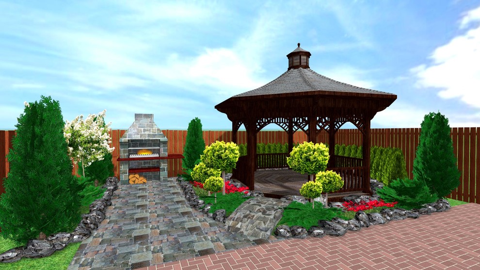 частный дом 3d