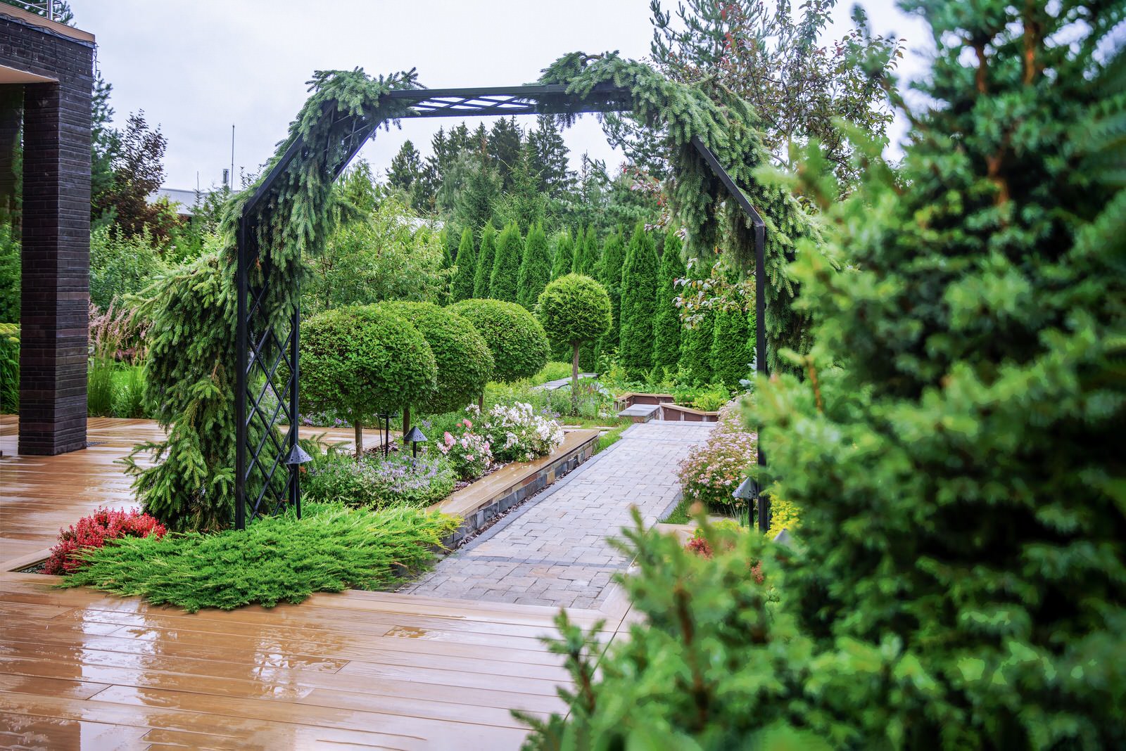 Ландшафтный дизайн в Пестово