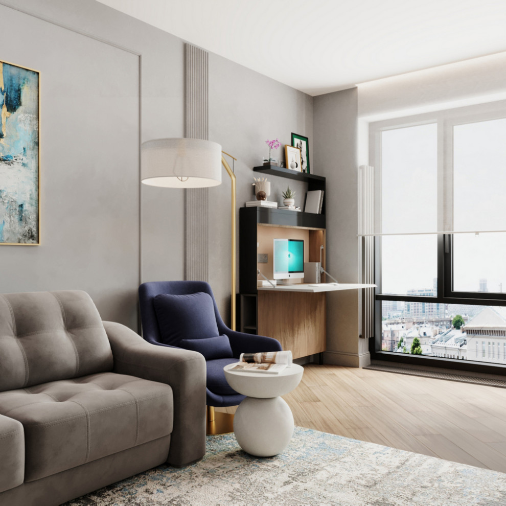 Кухня-гостиная в ЖК "Filicity"