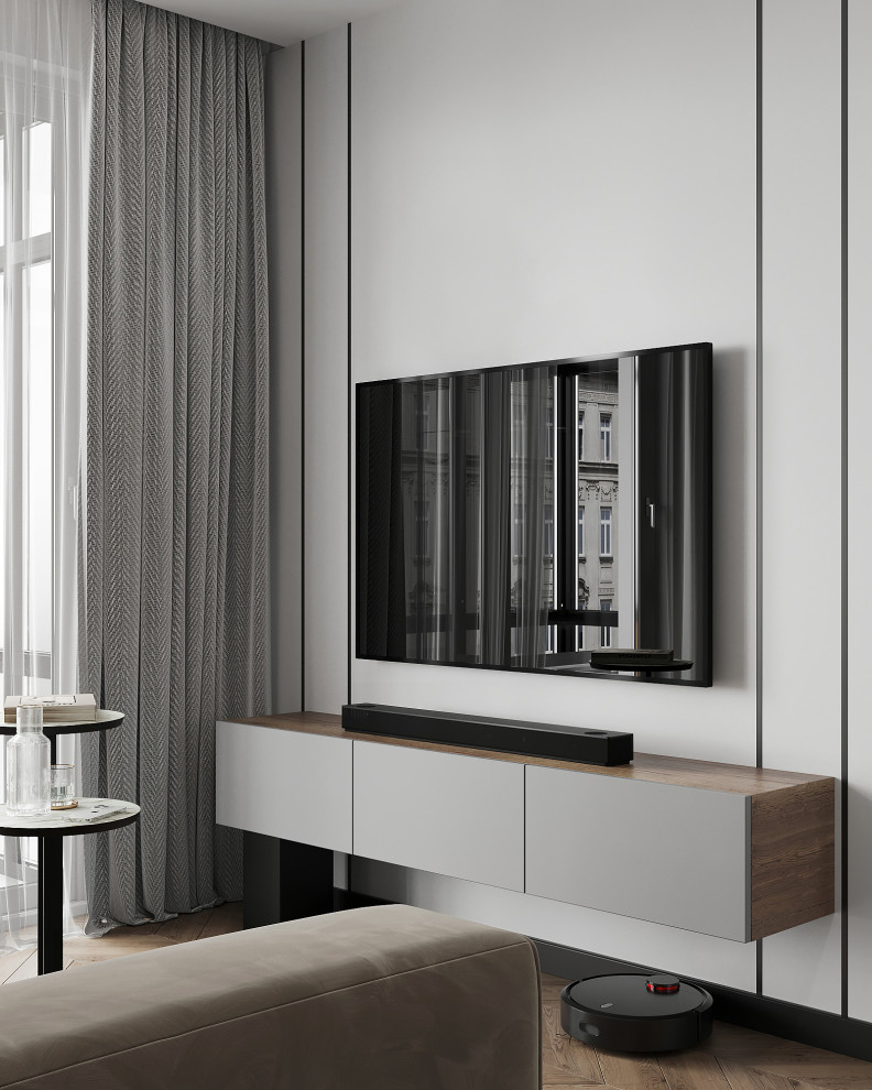 Двухкомнатная квартира для молодой пары в ЖК Черная Речка