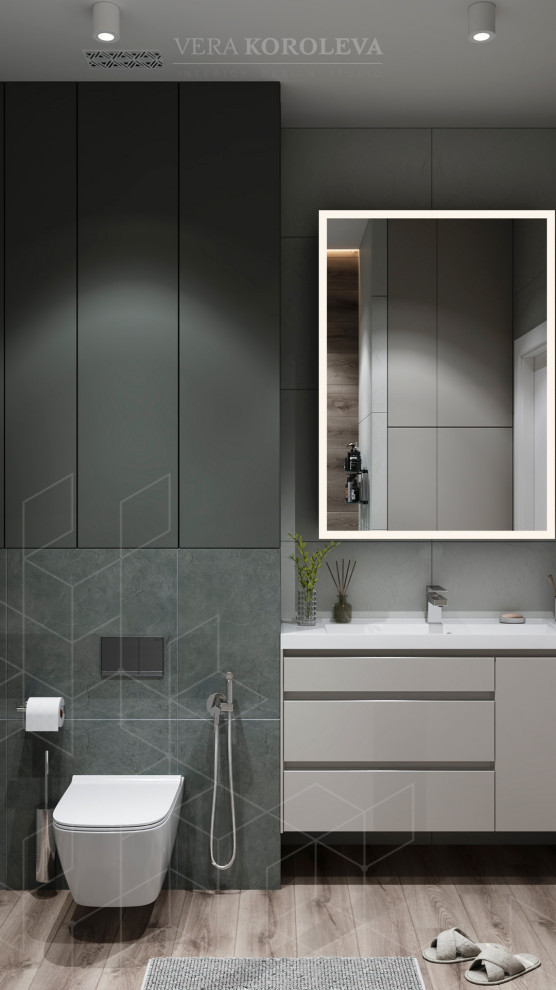 Дизайн-проект двухкомнатной квартиры в современном стиле