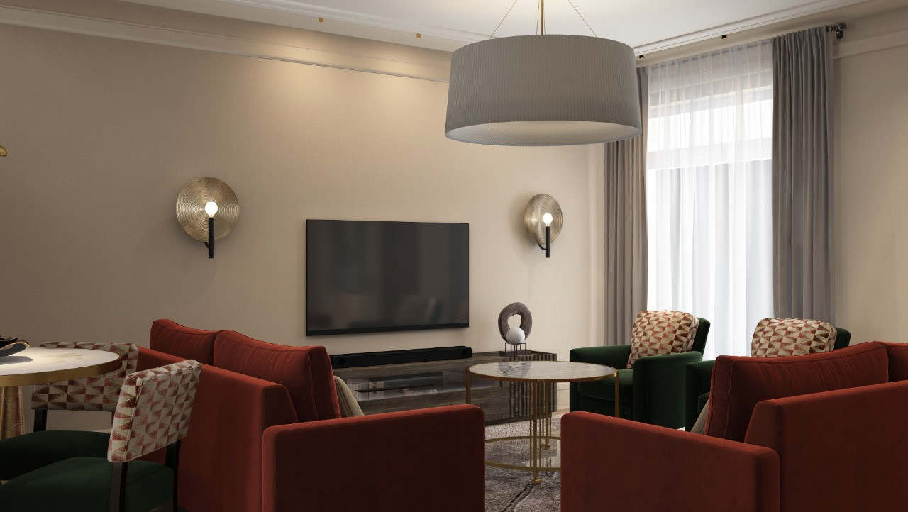 Дизайн интерьера гостиной