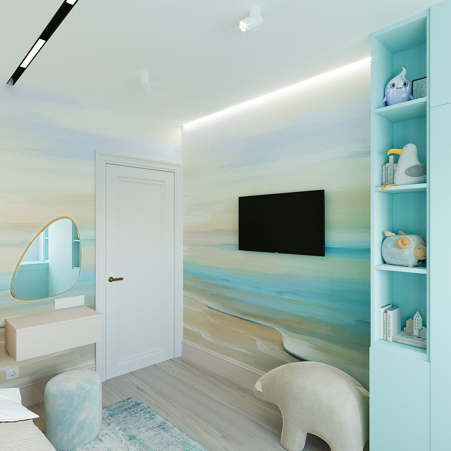 Дизайн проект квартиры 80 кв.м.