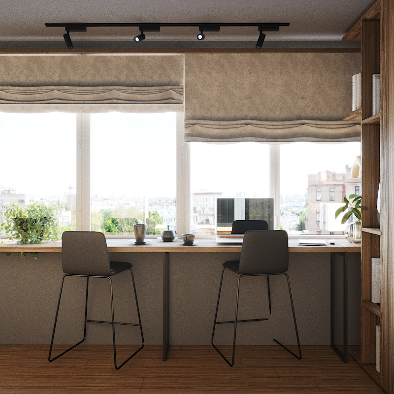 Дизайн квартиры 80 кв.м.