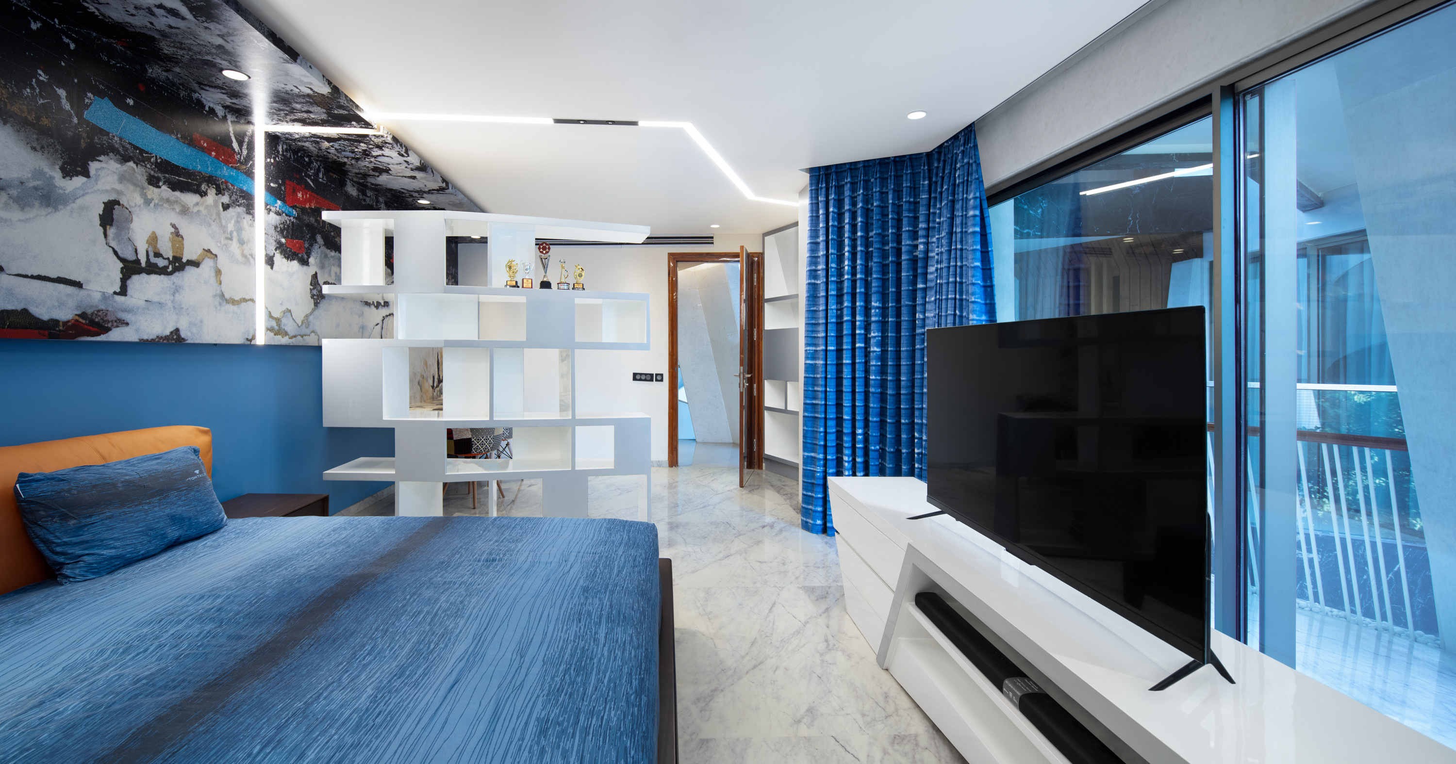 Houzz Индия: Дом, словно треснувший посередине