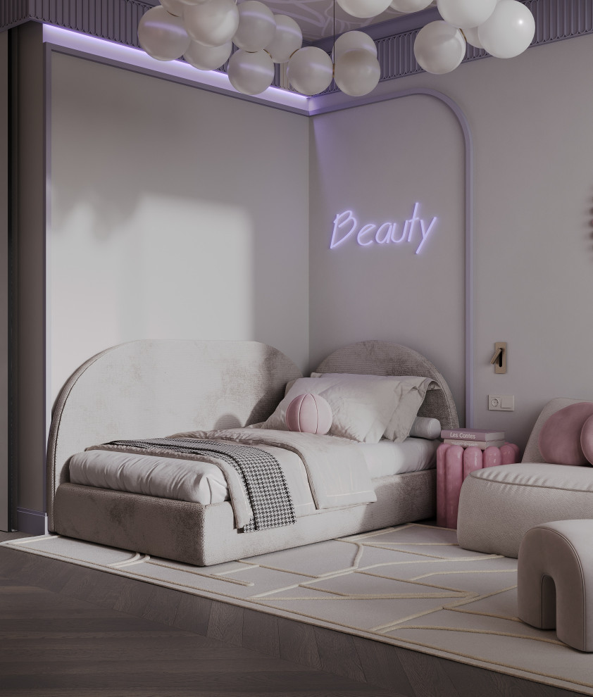 Изящная детская в стиле неоклассика