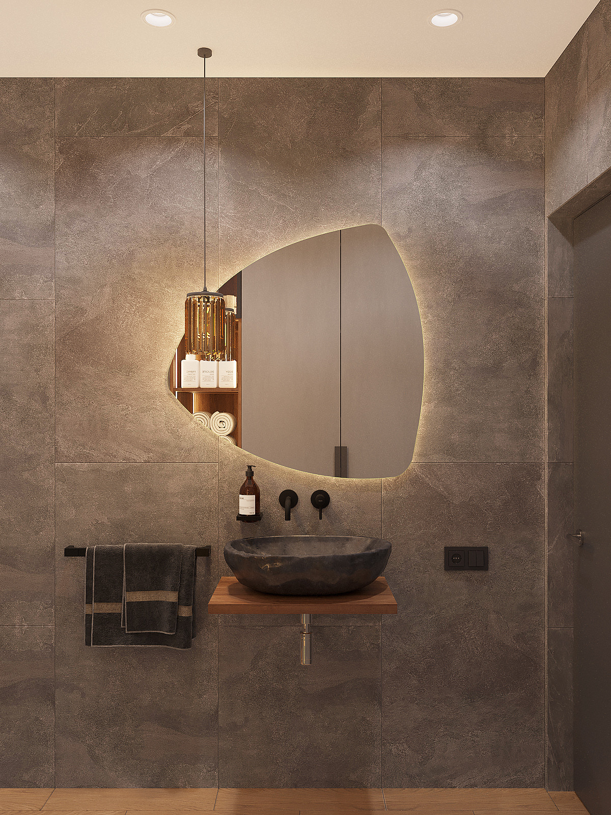 Дизайн проект квартиры, площадью 84 м2 в г. Санкт-Петербург