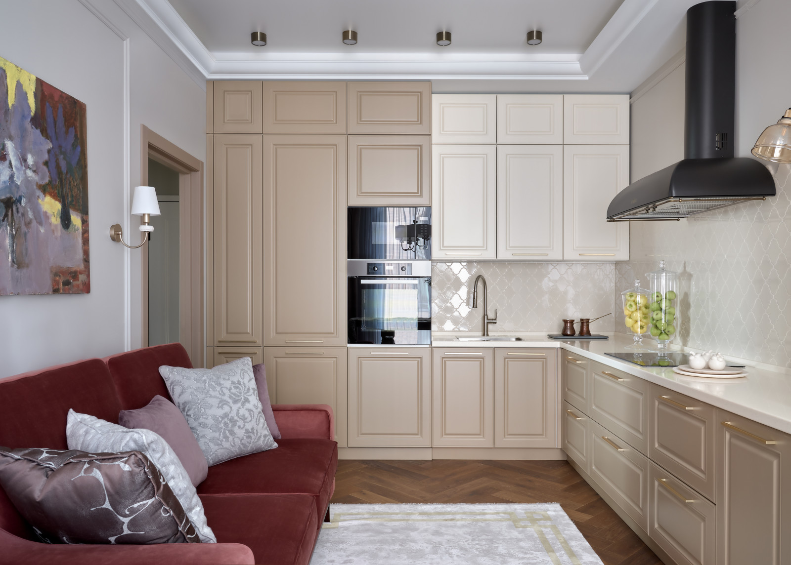 Квартира в Москве с ванной мечты. Дизайнер Виктория Байкова. Публикация ИВД.