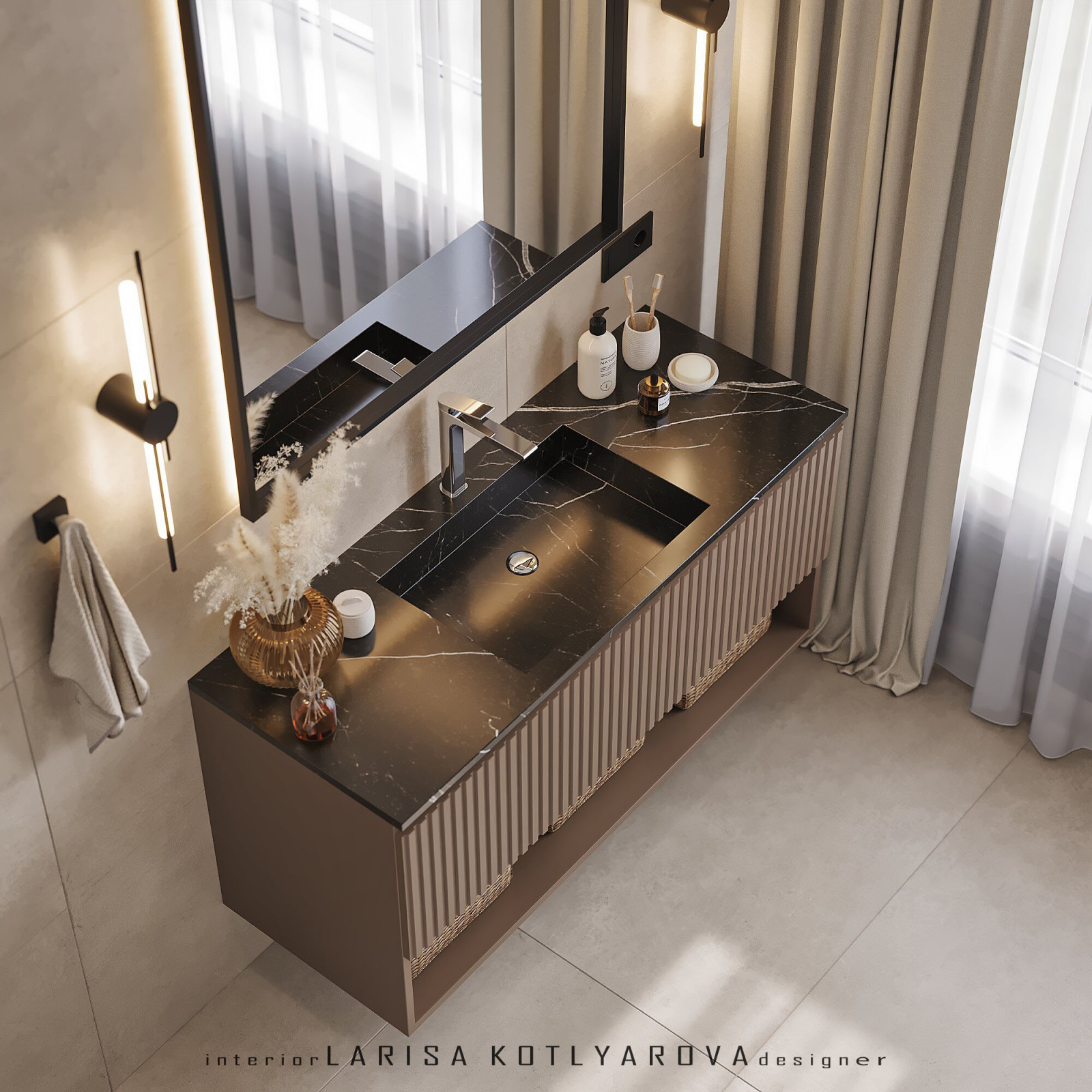 Дизайн-проект дома 105 кв.м. г. Ростов-на-Дону