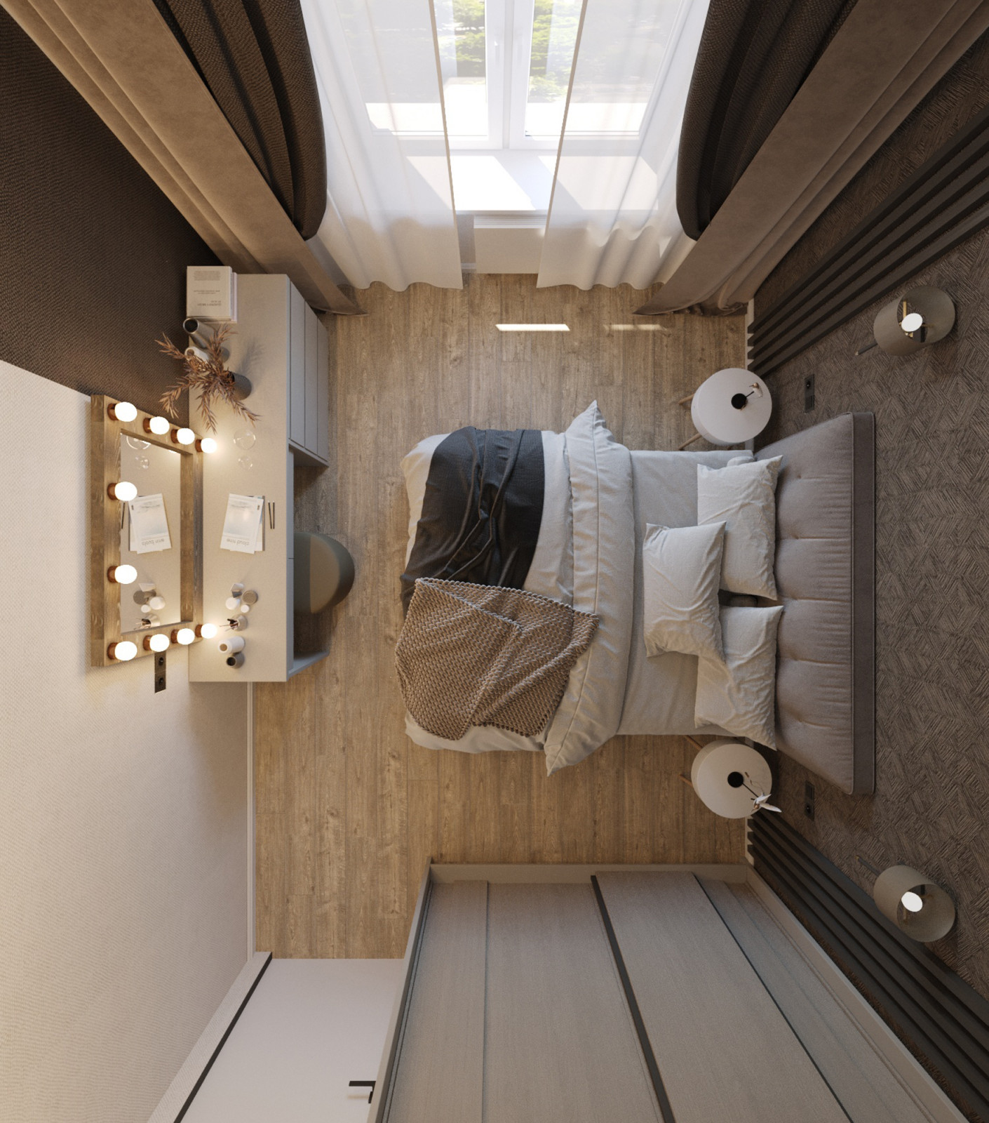 Дизайн-проект в г.Самара , 2-комнатная квартира.