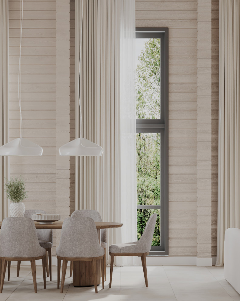 Дом из бруса в Новосибирске