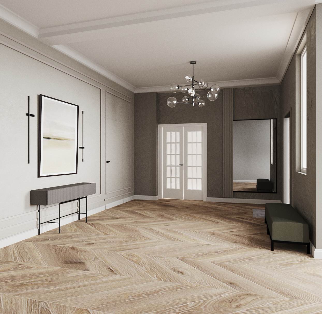 Обложка проекта: Прихожая в современногм стиле