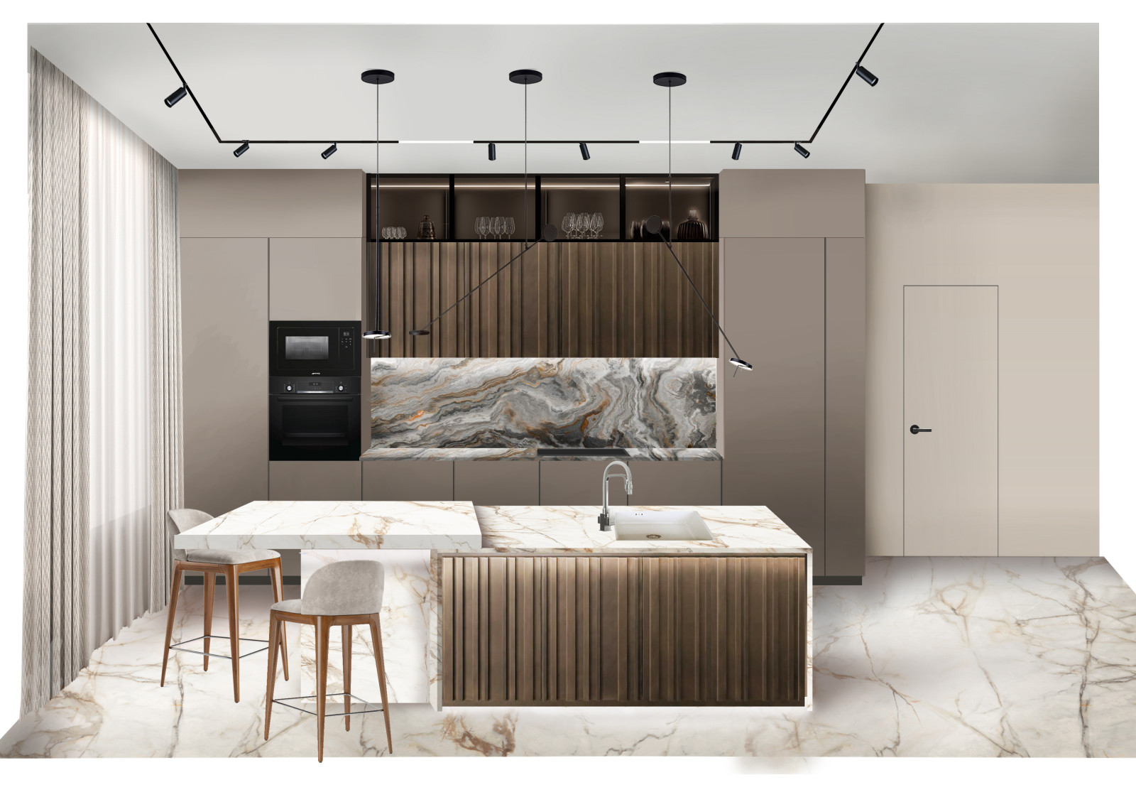 Archirtectural and Interior sketches