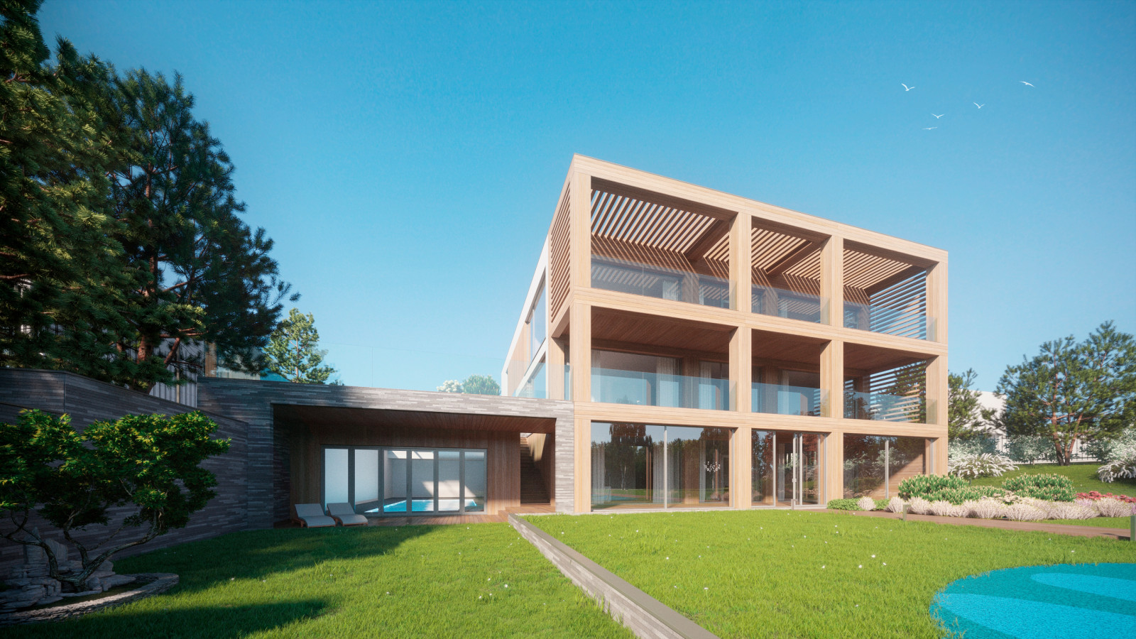 Загородный дом на западе Москвы