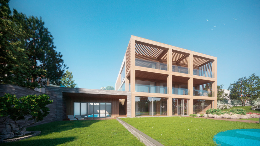 Загородный дом на западе Москвы