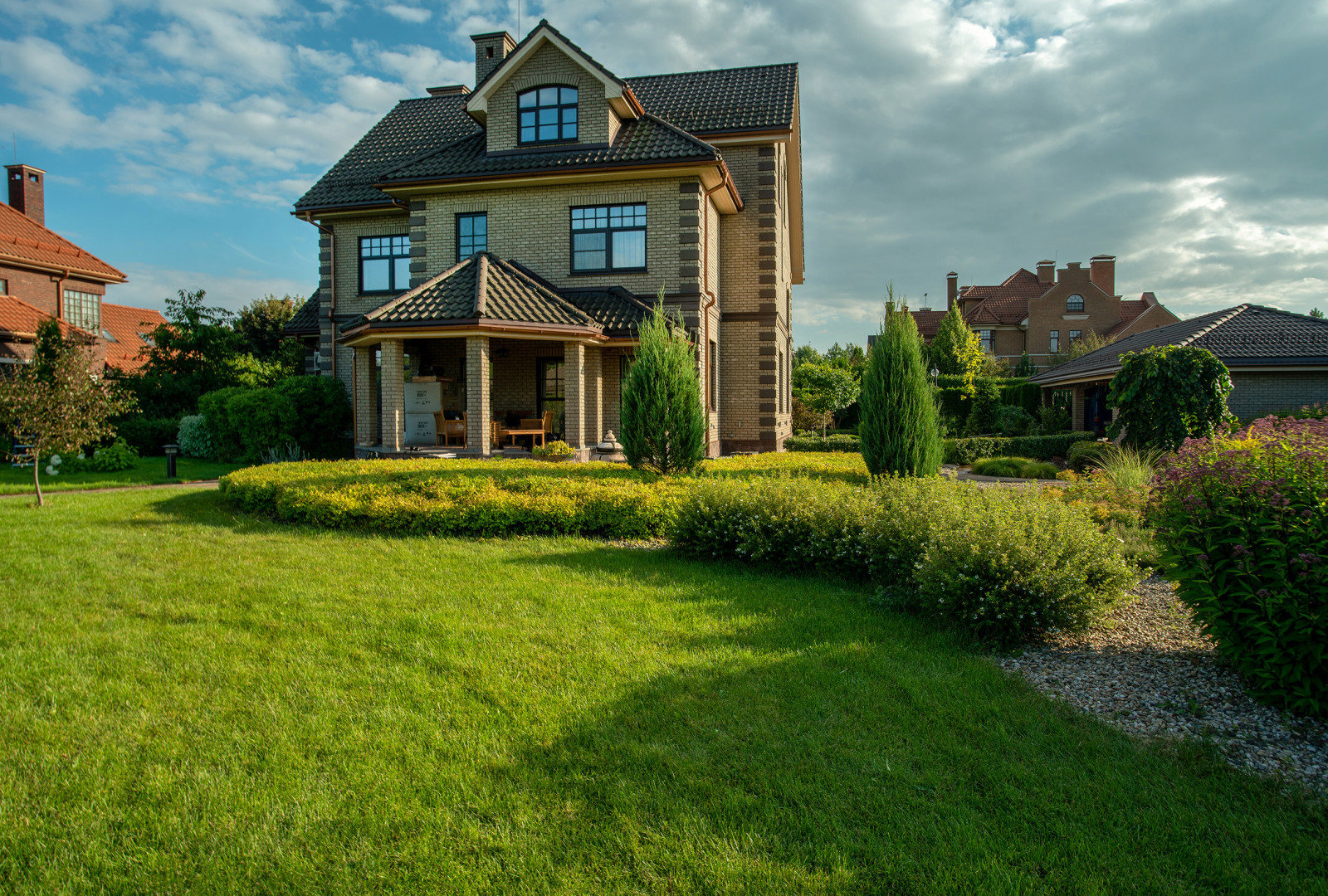 Проект Сада  в "Бельгийской деревне "