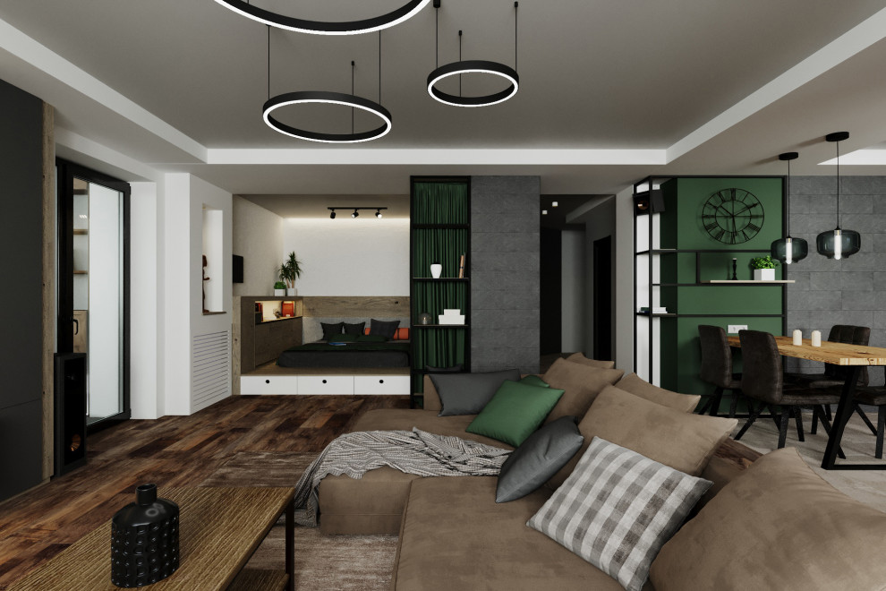 Обложка проекта: Квартира-студия 80 м2